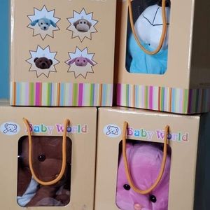 Blankets with attached pillow